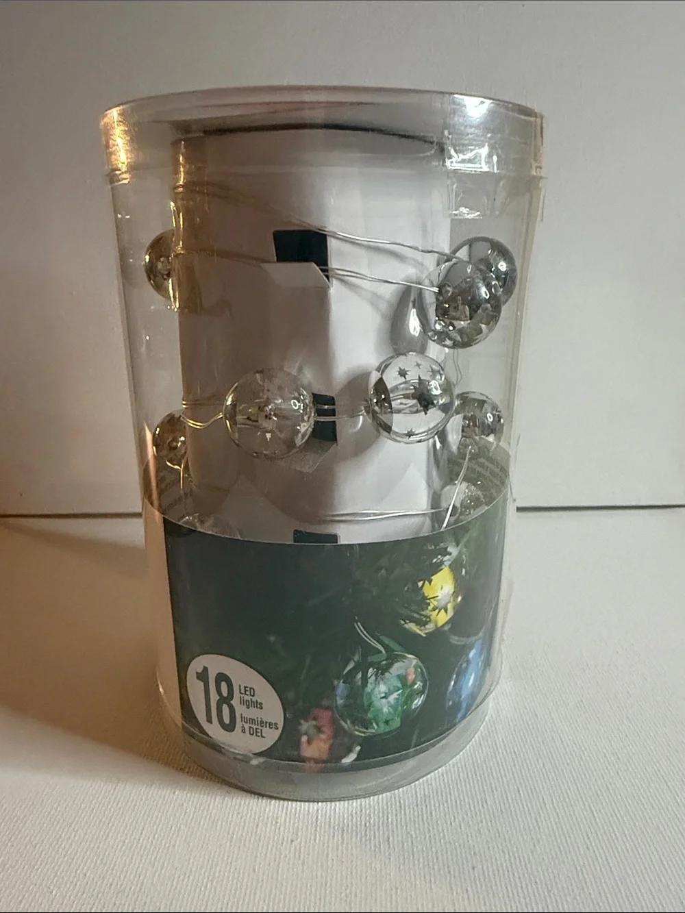 Ashland Silver Mirrored LED Ball String Lights